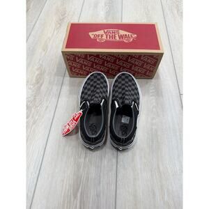 Vans Kids Classic Slip-On Checkered Shoes Size 2.5 New